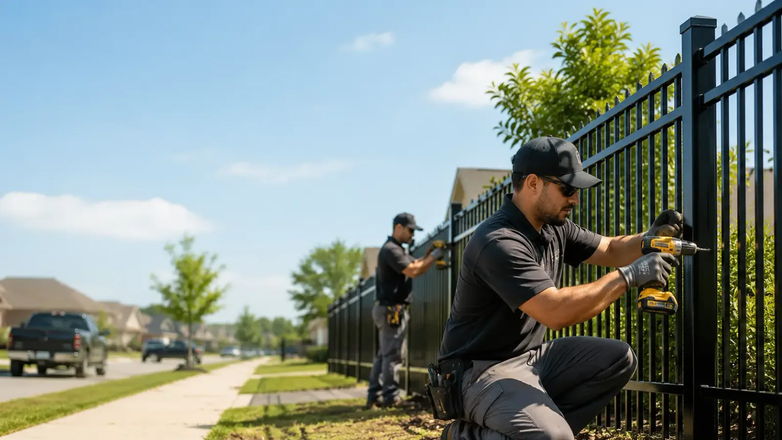 Metal Fence Installation in New Ross, IN